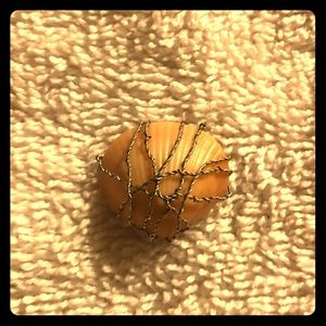 Wire Wrapped Seashell